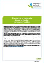 Legionella Control Association document