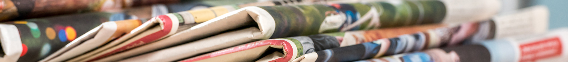 Stack of newspapers