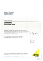 Gas Safe Certificate